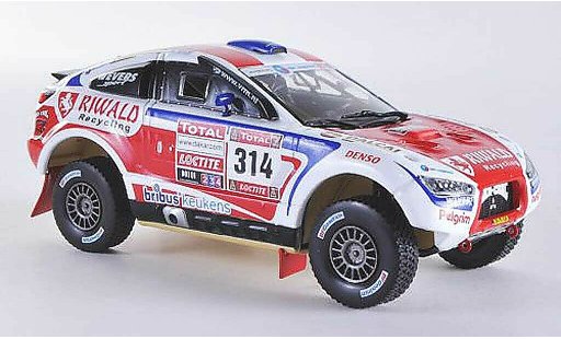 Mitsubishi Racing Lancer Base 1/43 Vitesse No.314 B.ten Brinke / M.Baumel Rally Dakar 2012 modelauto