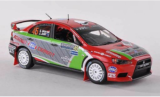 Mitsubishi Lancer Evolution X 1/43 Vitesse No.45 2nd PWRC Acropolis Rally 2012 S.Aksa/J.Judd modelauto