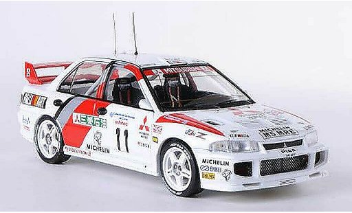 Mitsubishi Lancer Evolution III 1/43 HPI No.11 RalliArt T.Mekinen / S.Harjanne Tour de Corse 1995 modelauto