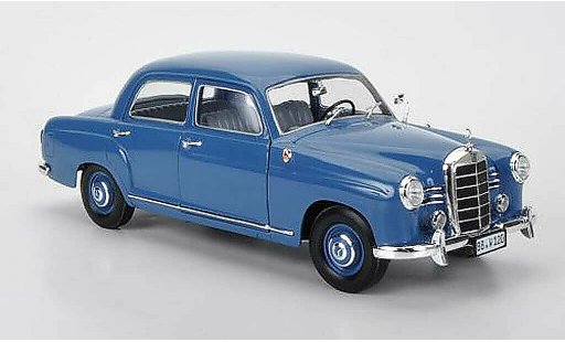 Mercedes 180 Base 1/18 Revell (W120) Ponton blauw Sondermodell MCW gelimiteerd Auflage 1008 stuk modelauto