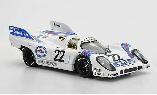Porsche 917 1971 1/43 Brumm No.22 Martini Racing Team Marko / Van Lennep 24h Le Mans modelauto