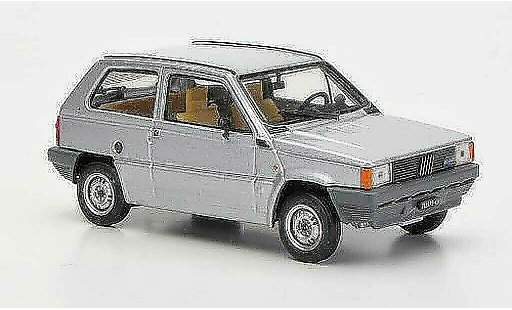 Fiat Panda 30S 1/43 Brumm grijsgrijs 1982 modelauto