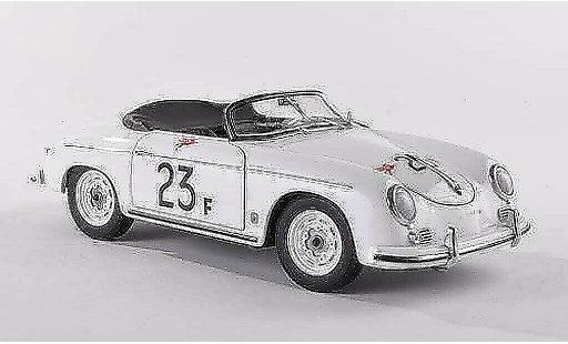 Porsche 356 1955 1/43 Autoart Speedster No.23F James Dean wit modelauto