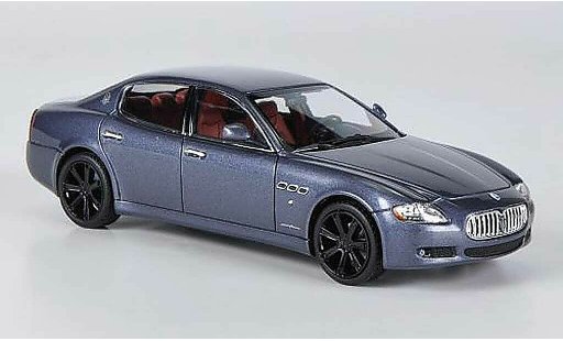 Maserati Quattroporte Sport S 1/43 Minichamps Sport S grijs 2009 modelauto