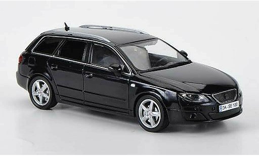 Seat Exeo ST 1/43 Hachette zwart modelauto