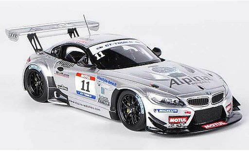 Bmw Z4 GT3 1/43 Spark E89 No.11 AB Motorsport R.Brandela / A.Bleynie GT Tour 2011 modelauto