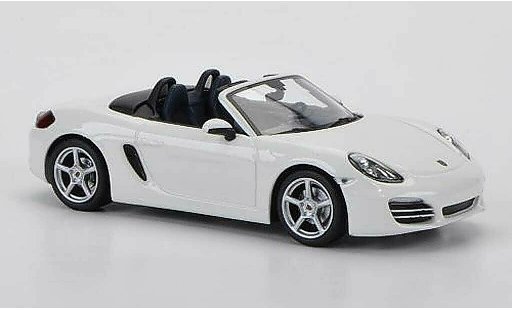 Porsche Boxster Base 1/43 Minichamps (987) wit 2012 modelauto