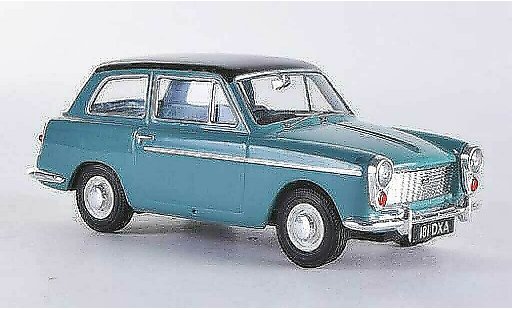 Austin A40 countryman 1/43 Vanguards Farina Mk1 blauwgrijs/zwart RHD modelauto
