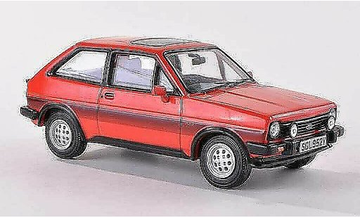 Ford Fiesta XR2 1/43 Vanguards rood 1981 modelauto