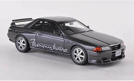 Nissan Skyline R32 1/43 HPI Tommykaira R grijs RHD modelauto