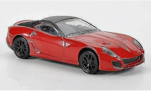 Ferrari 599 GTO 1/43 Hot Wheels rood modelauto
