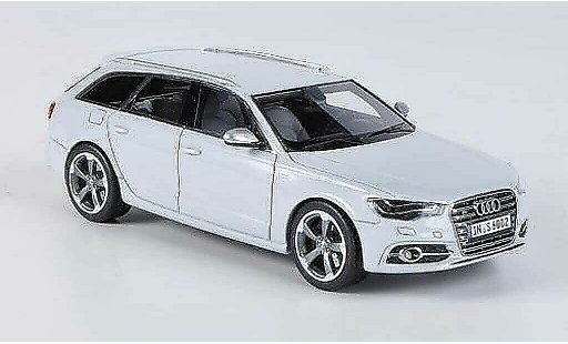 Audi S6 avant 1/43 Schuco grijs modelauto