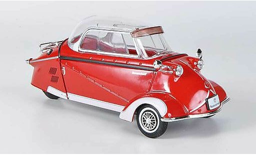 Messerschmitt KR 200 Base 1/18 Revell rood/wit Sondermodell MCW gelimiteerd Auflage 1000 stuk modelauto