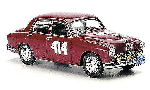 Alfa Romeo 1900 berlina 1/43 M4 No.414 Tavola / Marini Coppa delle Alpi 1956 modelauto