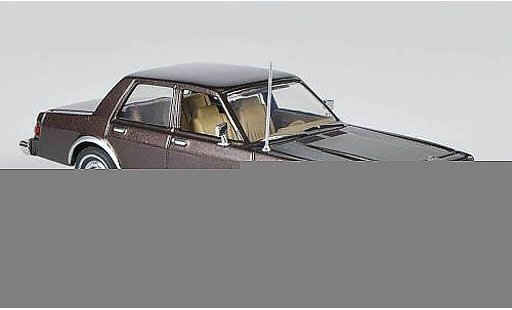 Dodge Diplomat Berline 1/43 American Heritage Models bruin 1985 modelauto