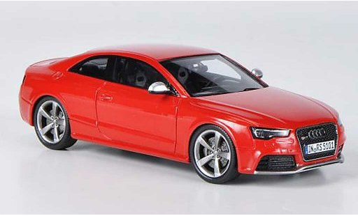 Audi RS5 coupe 1/43 Spark rood 2012 modelauto