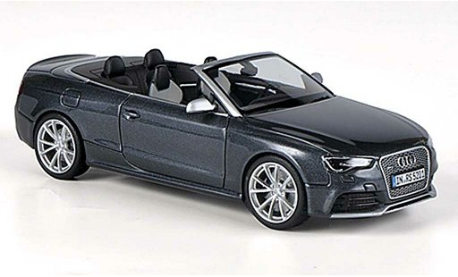 Audi RS5 cab 1/43 Minichamps cabriolet Cabriolet grijs 2012 modelauto