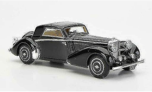 Bentley 4.5 berline 1/43 Look Smart Litre Vesters & Neirinck zwart RHD 1937 modelauto
