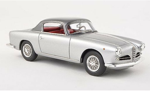 Alfa Romeo 1900 coup&Atilde;&copy; ss touring 1/43 Neo Sprint C grijs/zwart-grijs limitee edition 300 piece 1956 modelauto