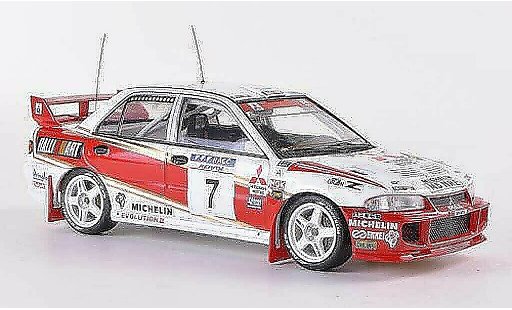 Mitsubishi Lancer Evolution III 1/43 HPI No.7 RalliArt T.Makinen / J.Repo Rally Catalunya 1996 modelauto