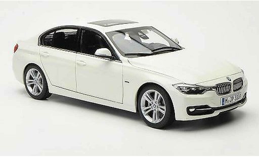 Bmw 335 berline 1/18 Paragon F30 3er Sedan wit 2012 modelauto