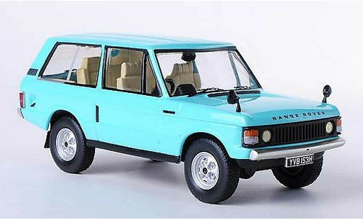 Land Rover Range Rover Classic 1/43 IXO 3.5 blauw RHD 3-Turer 1970 modelauto