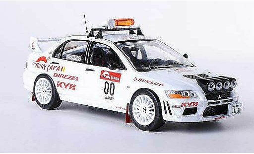 Mitsubishi Lancer Evolution VII 1/43 IXO No.00 Safety Car Rally Japan 2010 modelauto
