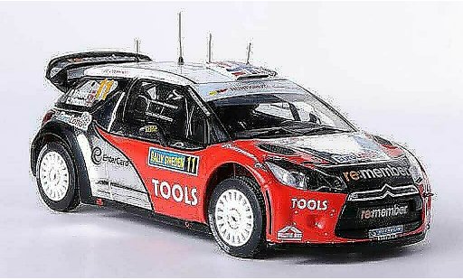 DS Automobiles DS3 WRC 2011 1/43 IXO No.11 Petter Solberg World Rally Team P.Solberg / C.Patterson Rally Zweden modelauto