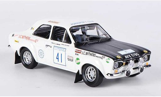 Ford Escort MK1 1/43 Trofeu 1600 TC No.41 Withers of WinsRally Groot-Brittanni&Atilde;&laquo; 1971 Culcheth/Syer modelauto