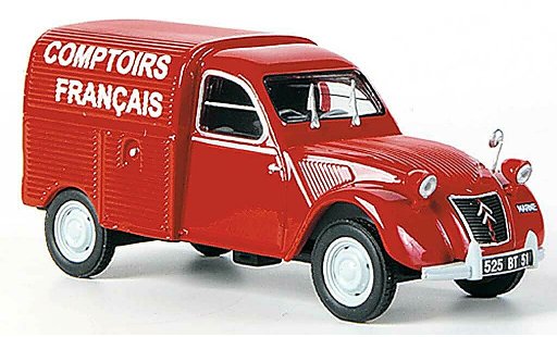 Citroen 2CV Fourgonnette 1/43 Eligor AZU Comptoirs Francais modelauto