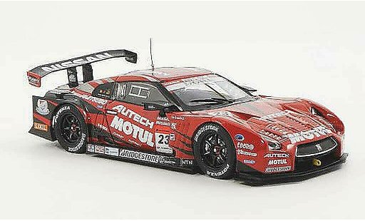 Nissan Skyline R35 1/43 Ebbro GT-R No.23 Motul Autech S.Motoyama / M.Krumm Low Down Force Super GT500 2012 modelauto