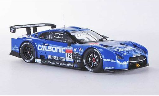 Nissan Skyline R35 1/43 Ebbro GT-R No.12 Calsonic Impul Low Down Force Super GT500 2012 modelauto
