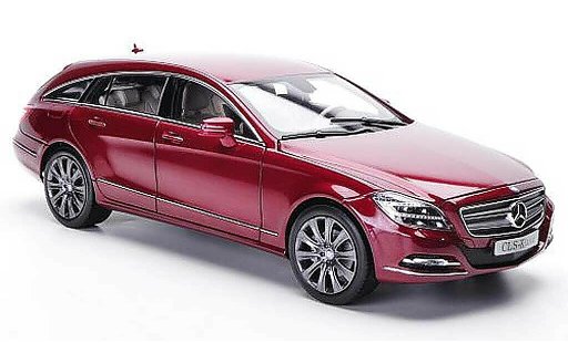 Mercedes Classe CLS Shooting Brake 1/18 Norev (X218) rood 2012 modelauto