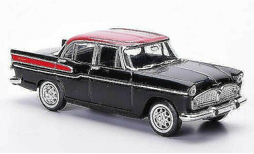 Simca Chambord Base 1/43 Solido zwart/rood 1958 modelauto