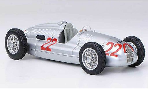 Auto Union Typ D course 1/43 Minichamps No.22 T.Nuvolari GP Italien 1938 modelauto