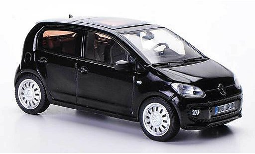 Volkswagen Up 2011 1/43 Schuco zwart Funfturer modelauto