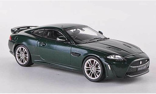 Jaguar XKR S 1/43 IXO groen RHD 2010 modelauto