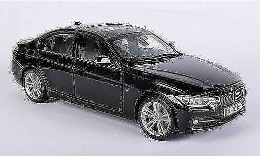 Bmw 335 berline 1/18 Paragon F30 3er Sedan zwart 2012 modelauto