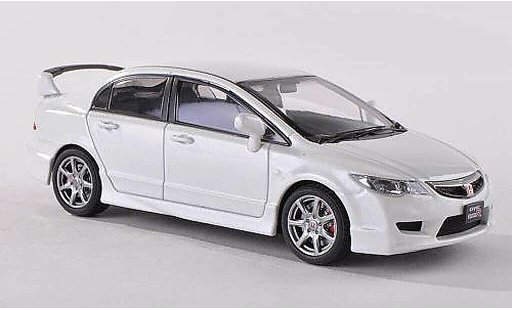Honda Civic Type R 1/43 Ebbro FD2 wit modelauto