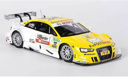 Audi A5 dtm 1/43 Spark No.17 Deutsche Post R.Frey -Saison 2012 modelauto