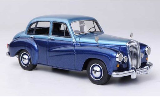 Daimler Conquest Berline 1/43 Neo blauw/blauw LHD gelimiteerd Auflage 300 stuk 1953 modelauto