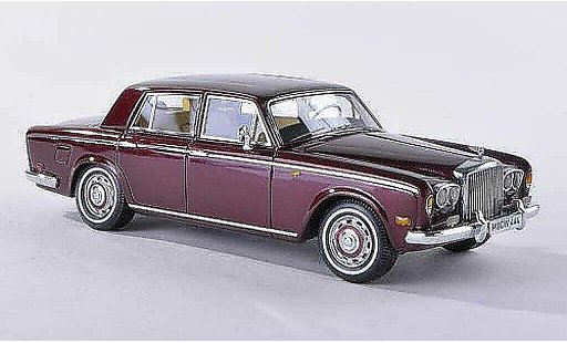 Bentley T1 berline 1/43 Neo zwart-rood limitee edition 300 piece 1974 modelauto