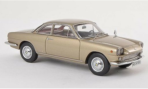 NSU 1500 TS 1/43 Neo Neckar Siata zwart-beige limitee edition 300 piece 1963 modelauto