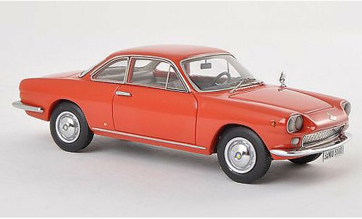 NSU 1500 TS 1/43 Neo Neckar Siata rood 1963 modelauto