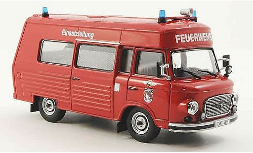 Barkas B 1000 pompiers 1/43 IST Models SMH-3 Brandweer Salzwedel 1984 modelauto