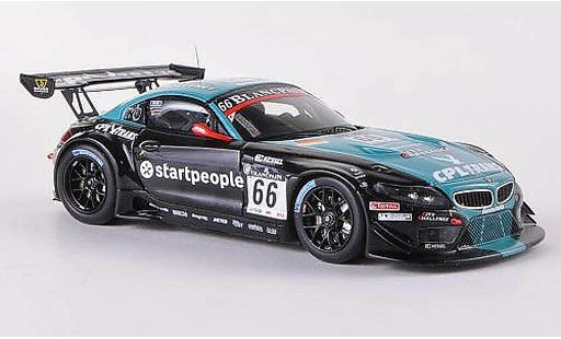 Bmw Z4 course 1/43 Spark E89 No.66 City Challenge 24h Spa 2012 G.Franchi/F.Kechele/M.Lauda modelauto