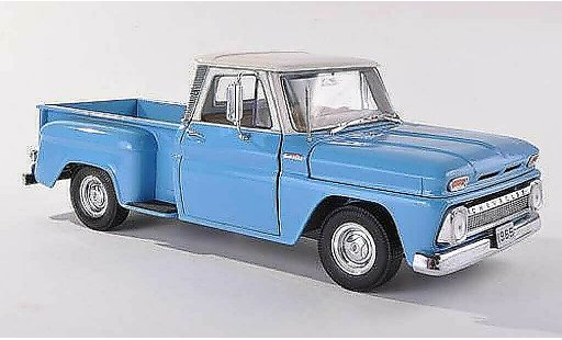 Chevrolet C-10 Pickup 1/43 Sun Star Pick Up Stepside -blauw / beige modelauto