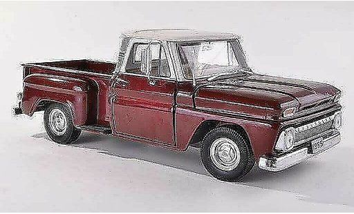 Chevrolet C-10 Pickup 1/43 Sun Star Pick Up Stepside zwart-rood/beige modelauto
