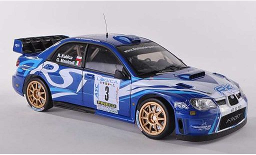 Subaru Impreza WRC 1/18 Sun Star 07 No.3 Ronde Gomitolo di Lana 2012 R.Kubica/G.Manfredi modelauto
