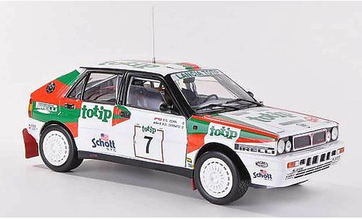 Lancia Delta HF Integrale 1/18 Sun Star No.7 Totip Rally Sanremo 1988 modelauto